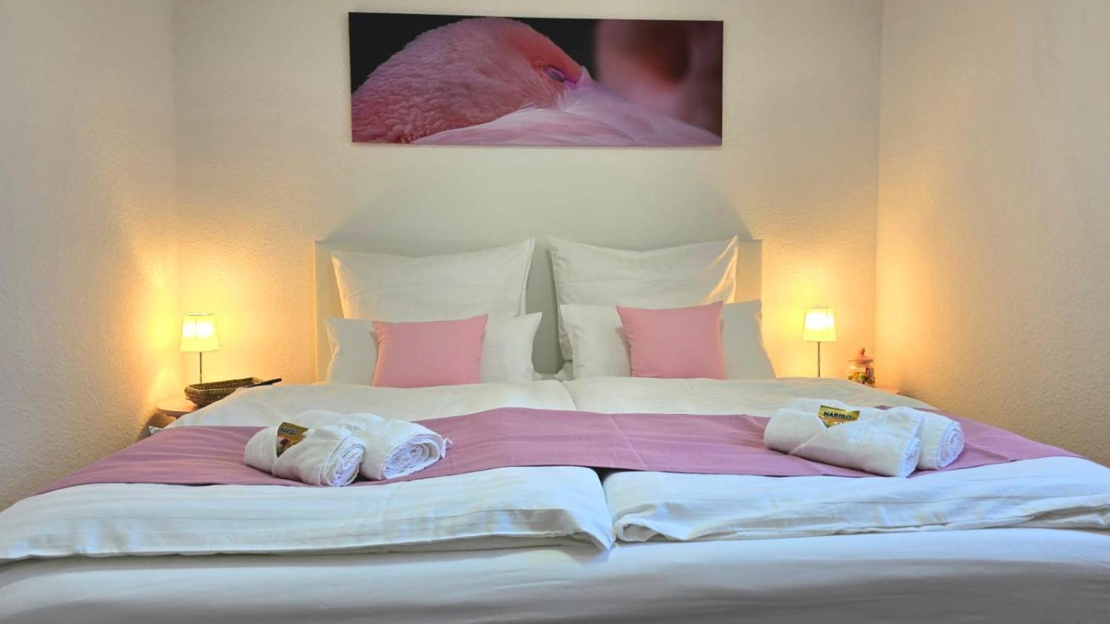 Happy Homes Pink - Up To 5 - Kueche - W-Lan - Netflix - Honig - Badewanne Nidda Экстерьер фото